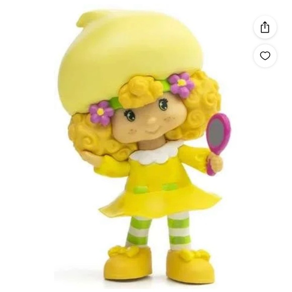 The Loyal Subjects Strawberry Shortcake Lemon Meringue CheeBee Mini Figure - Picture 2 of 8